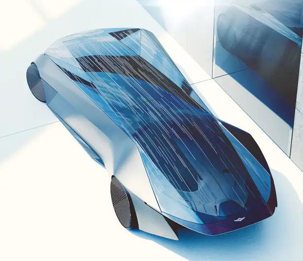 Futuristic Lagonda August Concept Car by Oscar Johansson