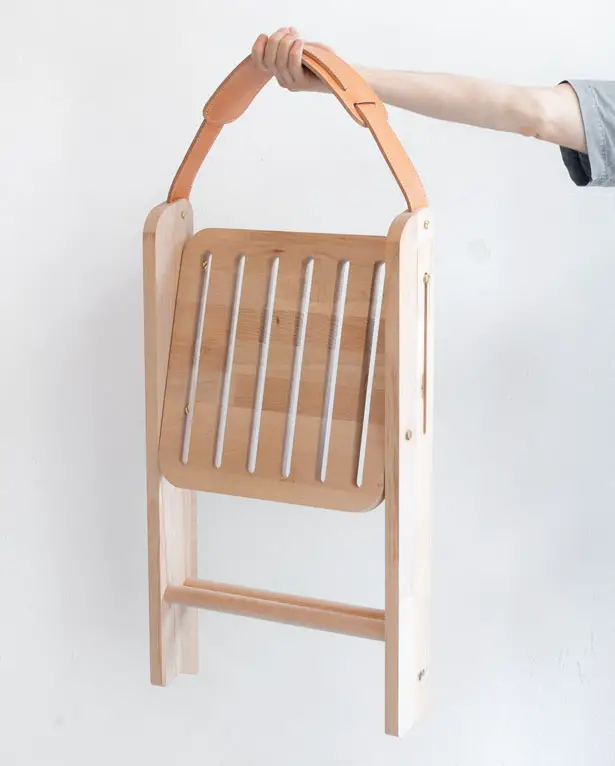 Lahu Folding Chair by Arquimaña
