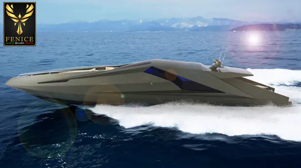 Lambo Yacht from Fenice Milano and T.I.C Italian Style