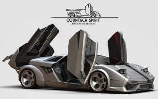 Flavio Adriani Attempts to Redesign Lamborghini Countach Car