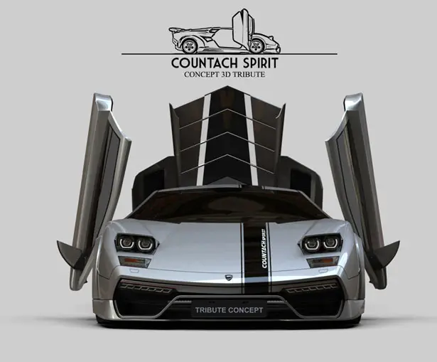 Flavio Adriani Attempts to Redesign Lamborghini Countach Car