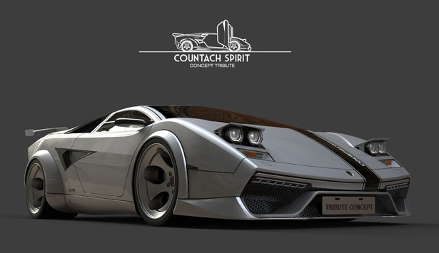 Flavio Adriani Attempts to Redesign Lamborghini Countach Car