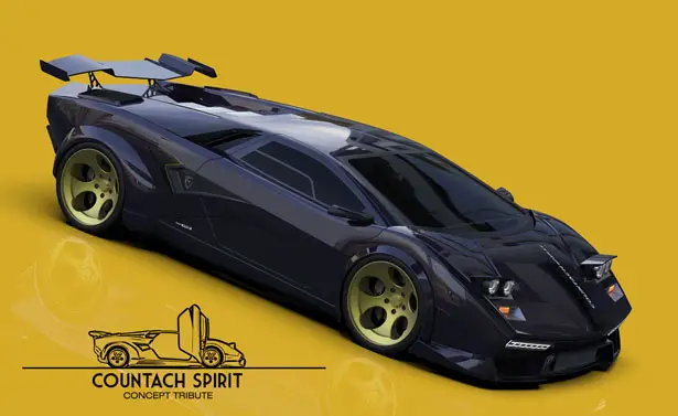 Flavio Adriani Attempts to Redesign Lamborghini Countach Car