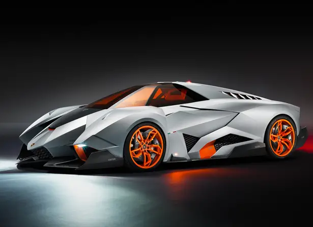 Lamborghini Egoista Concept Car HOMAGE FOR LAMBORGHINI'S 50TH ANNIVERSARY