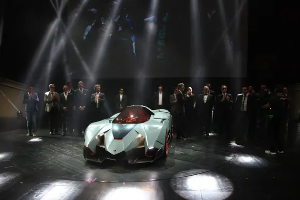 Lamborghini Egoista Concept Car HOMAGE FOR LAMBORGHINI'S 50TH ANNIVERSARY