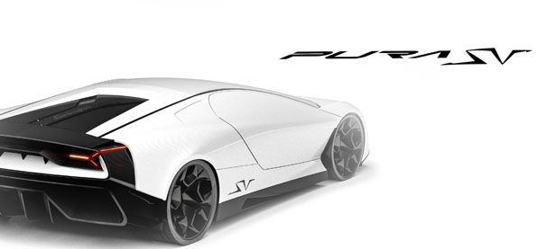 Lamborghini Pura SuperVeloce 2022 Concept Car by Fernando Pastre Fertonani