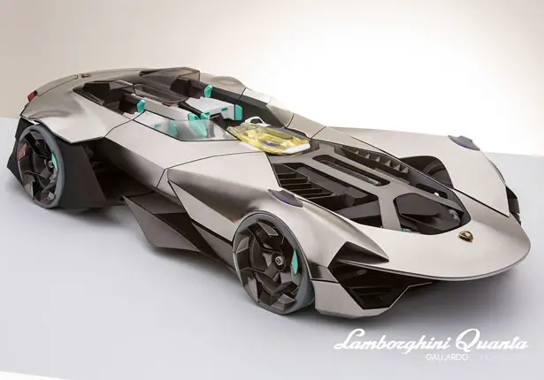 Lamborghini Quanta (LP 1200-4) Design Study by Bruno Gallardo