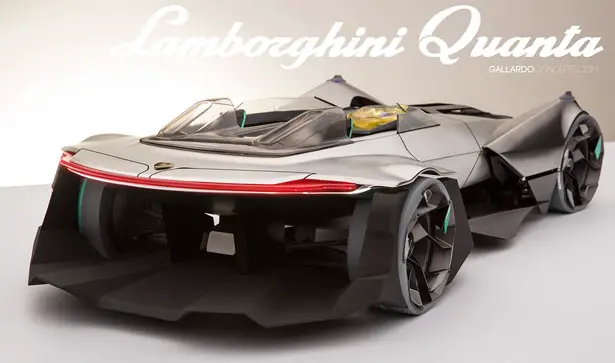 Lamborghini Quanta (LP 1200-4) Design Study by Bruno Gallardo