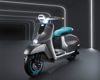 Futuristic Lambretta Elettra Scooter for Modern Urban Mobility