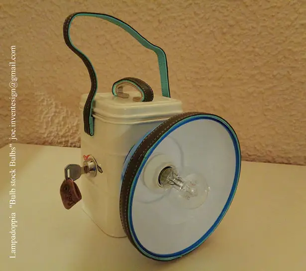 Lampadoppia Lamp by Joe Sardo