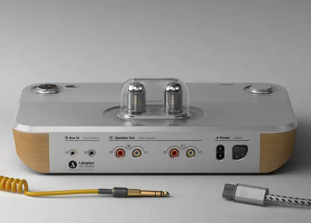 Lampion Hybrid Vacuum Tube Amplifier by Stefan Radev