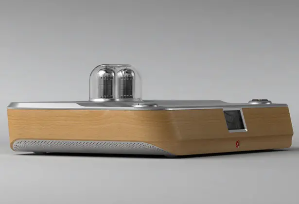Lampion Hybrid Vacuum Tube Amplifier by Stefan Radev