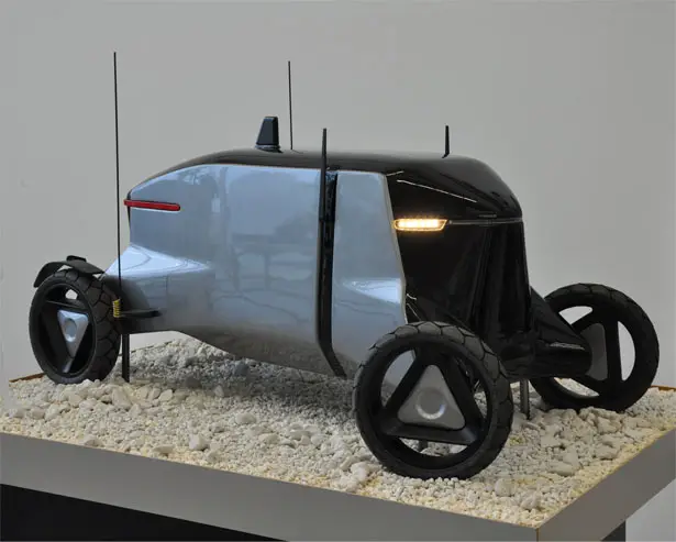 Land Rover Utaric Autonomous Vehicle by Kamil Podolak