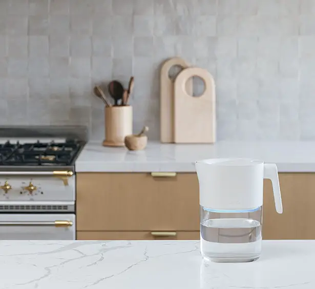 LARQ Pitcher Features PlantBased Filter and UVC Light Technology