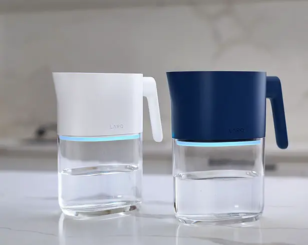 LARQ Pitcher Features Plant-Based Filter and UV-C Light Technology