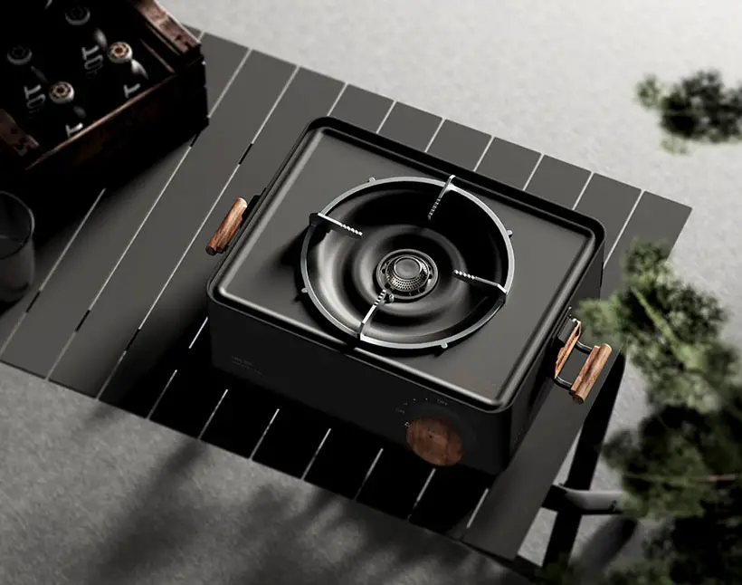 Lava Box Portable Stove Concept by Chen Yun, Liu Anqi, Pan Tian, Lu Yin, and Yifeeling Design Lab