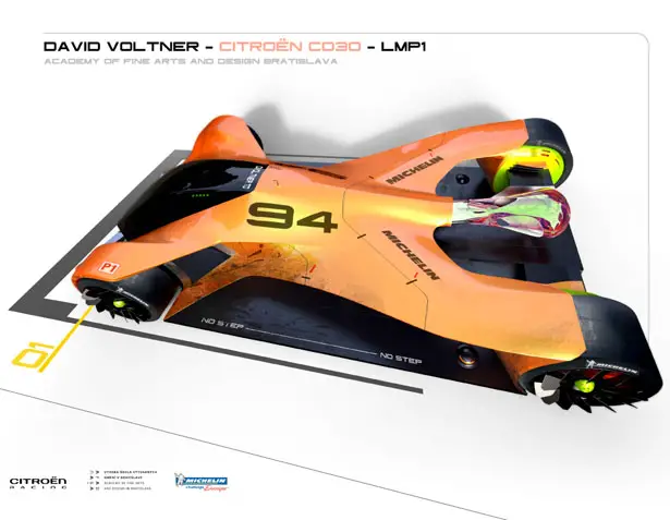 Le Mans 2030 Concept for Michelin Design Challenge 2017 by David Voltner