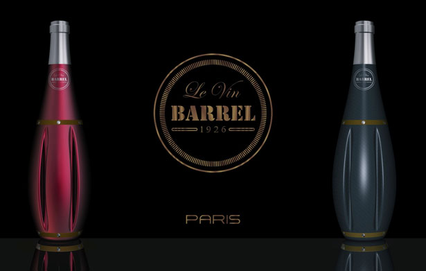 Le Vin Barrel Premium Wine Packaging Design by Tony Thomas Narikulam