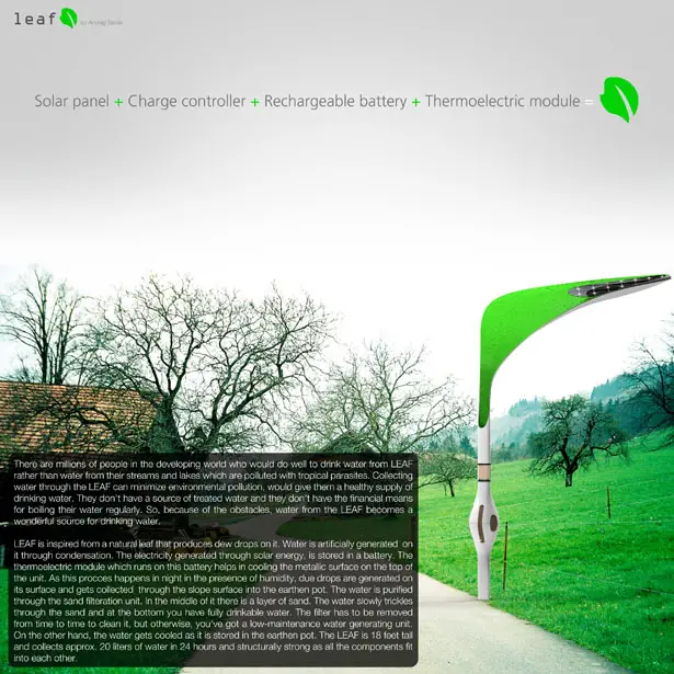 LEAF Self-Generating Water Resource by Anurag Sarda