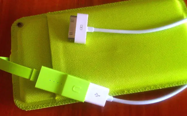 Lean Green Portable Power Machine - Ultra Thin External Battery by Tuvyah Schleifer