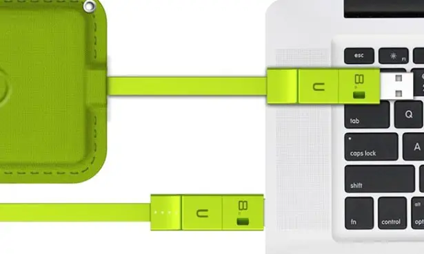 Lean Green Portable Power Machine – Ultra Thin External Battery Keeps Your Gadgets Going Longer