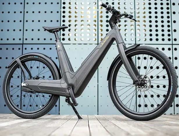 Leaos Carbon Fiber Electric Bike by Armin Oberhollenzer