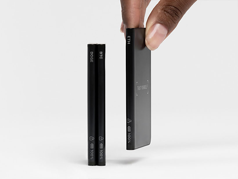 Ledger Stax Crypto Wallet by Layer Design