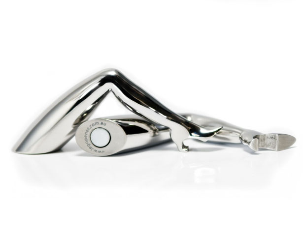 Leg Opener Is The Sexiest Stainless Steel Bottle Opener