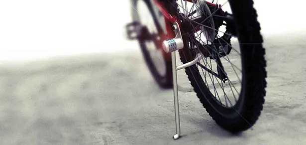 Leglock - Bike Kickstand with Lock by Anurag Sarda