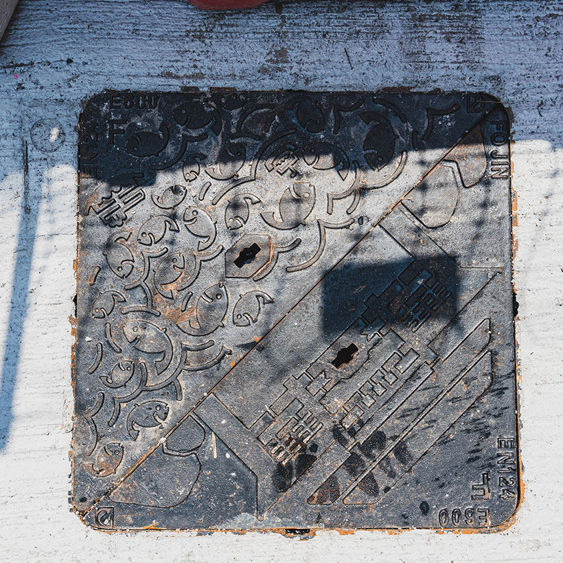 Lei Yue Mun Manhole Cover by Napp Studio and Architects