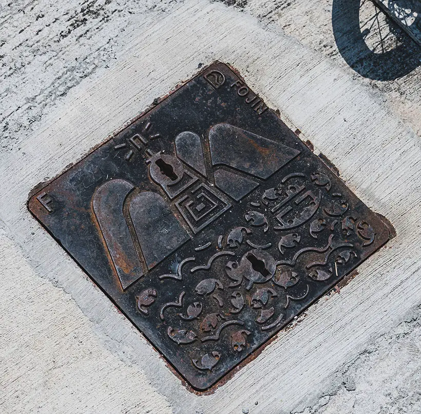 Lei Yue Mun Manhole Cover by Napp Studio and Architects