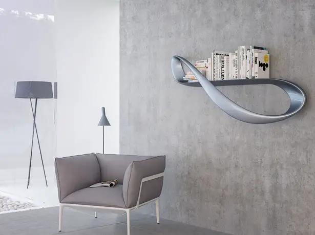 Lemniskata Shelf by Nuvist