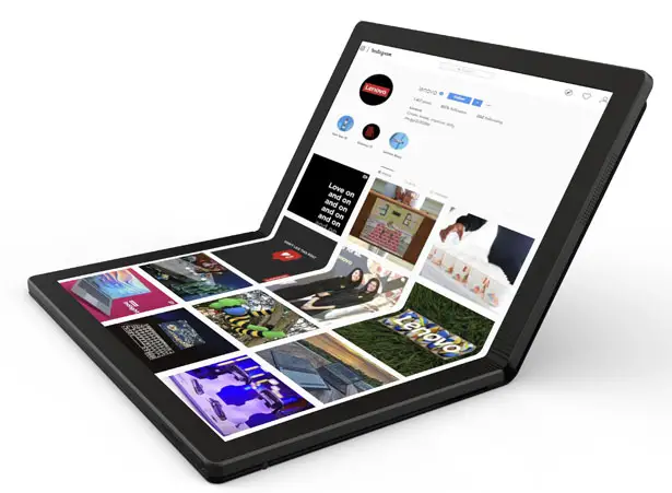 Lenovo Presents World's First Futuristic Foldable Laptop in ThinkPad X1 Family