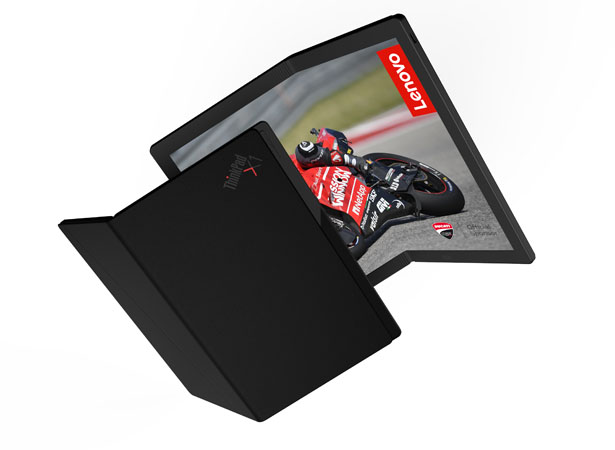 Lenovo Presents World's First Futuristic Foldable Laptop in ThinkPad X1 Family