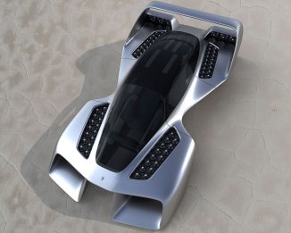 Futuristic Leo Coupe Flying Jet Car Is a Sleek 3-Passenger eVTOL Aircraft