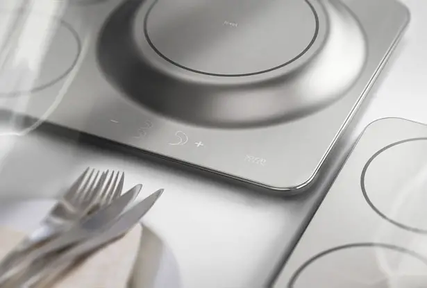 Leveled Induction Cooktop by Jaewan Choi