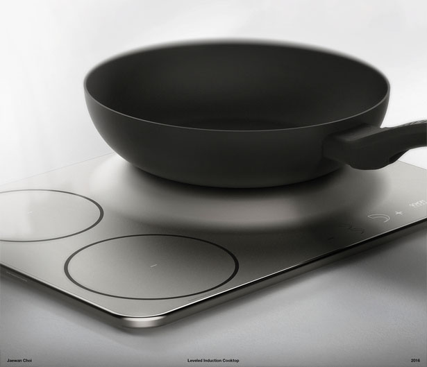 Leveled Induction Cooktop by Jaewan Choi