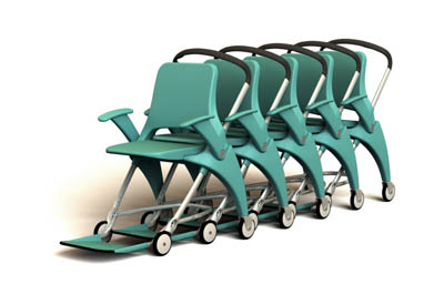 future levo hospital transport chair