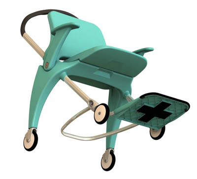 levo hospital transport chair concept