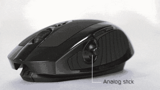 Lexip: Revolutionary Gaming Mouse with 2 internal joysticks by Hugo Loi