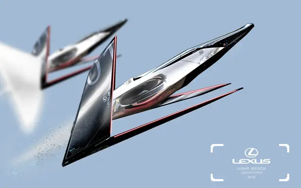 Lexus Creates Futuristic Moon Mobility Series Concept for Lunar Design Portfolio - Lexus Lunar Mission - Yung Presciutti