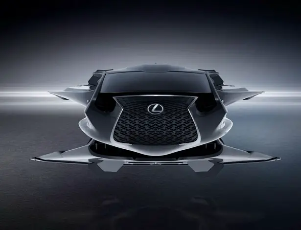 Lexus QZ 618 Galactic Enforcer Jet - Futuristic Lexus Jet for Men in Black