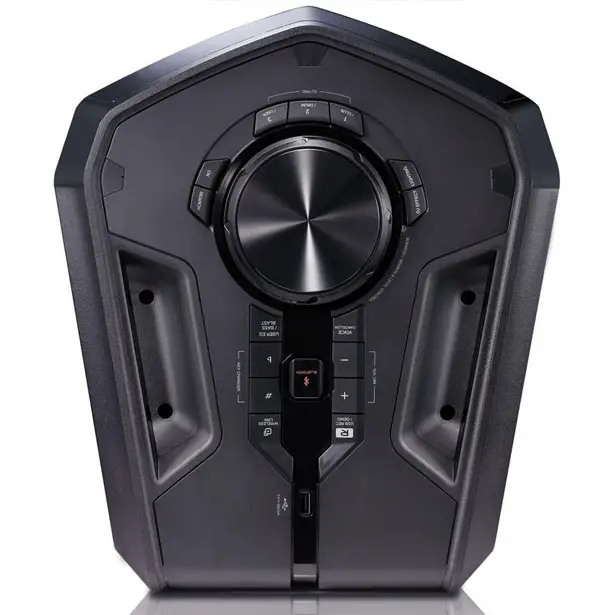 LG 600W Loudr Speaker System Features Bluetooth, Dancing Light, and Effects