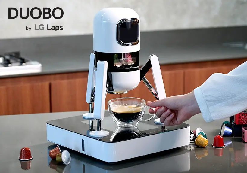 LG DUOBO Coffee Machine by LG Labs