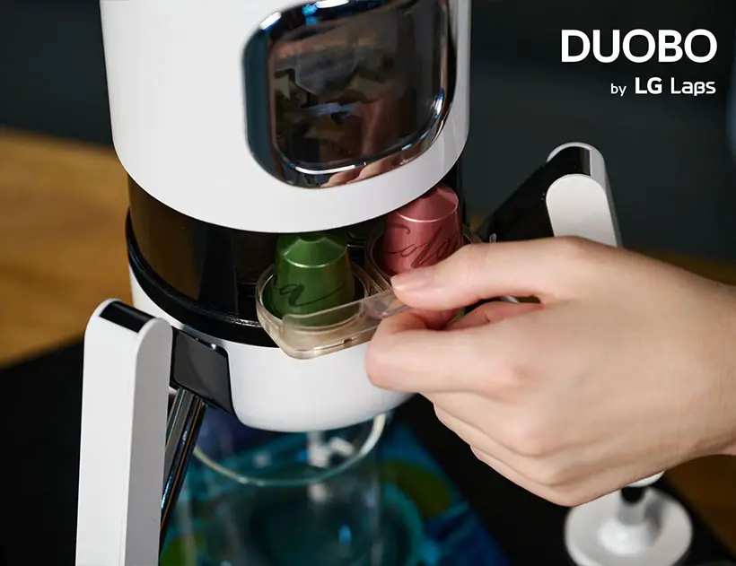 LG DUOBO Coffee Machine by LG Labs