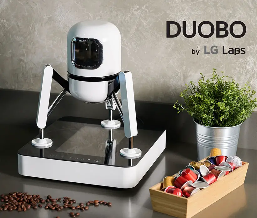 LG DUOBO Coffee Machine by LG Labs