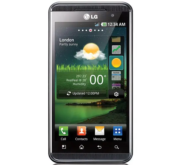 LG Optimus 3D Mobile Phone
