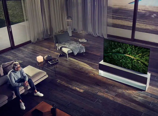 LG Rolls Out The Future With Its Rollable OLED Display TV