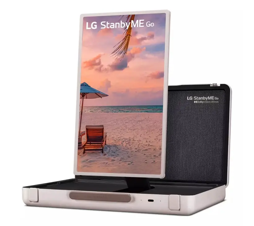 LG StanbyME Go Portable Smart Touch Screen