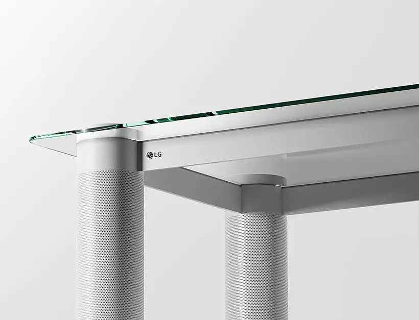 LG Verre Table Speaker Concept